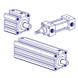 Mindman LB-MCMI-12 Pneumatic Cylinder