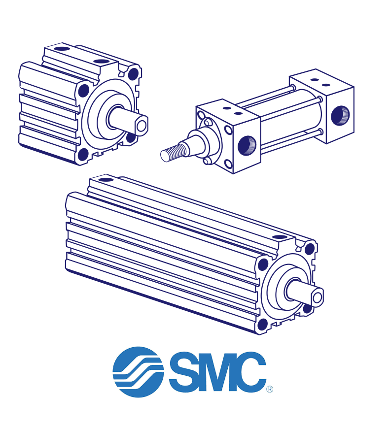 SMC RQB40-30 Pneumatic Cylinder