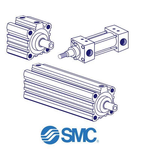 SMC RQL32-50 Pneumatic Cylinder