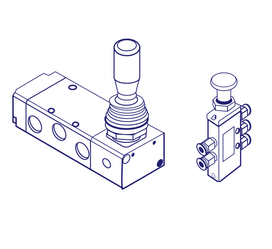 Metal Work MEV 23 TAS NC Mechanical Valve (7001000100) 1/8